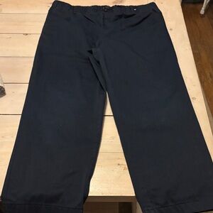 Boys Lands End navy Pants- Size 20 H (husky)
